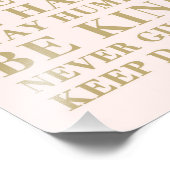 Zu meiner Tochter | Art Print Fotodruck (Ecke)