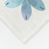 Zu meiner Tochter - Liebe, Mama Fleecedecke (Ecke)