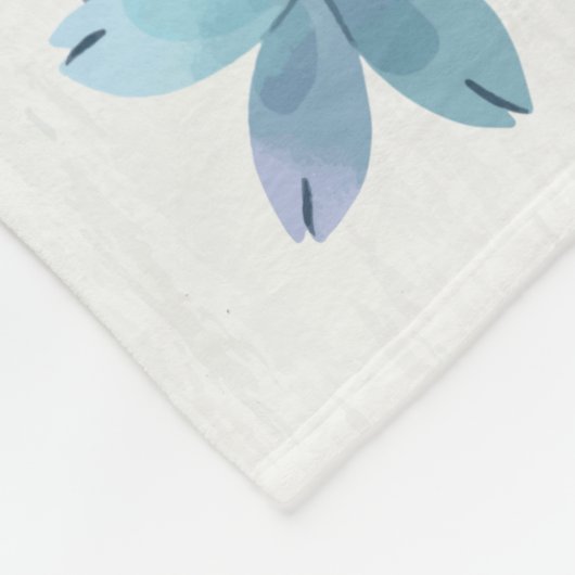 Zu meiner Tochter - Liebe, Mama Fleecedecke (Ecke)