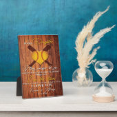 Zu meiner Tochter | Niedlich zu meinem Geschenk Fotoplatte (Seite)