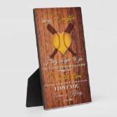 Zu meiner Tochter | Niedlich zu meinem Geschenk Fotoplatte (Seite)