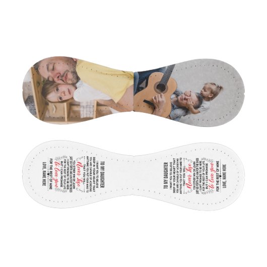 Zu meiner Tochter von Vater Mama Angebot & Custom Baseball (Paneele)