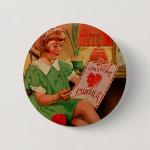 Zu meiner Valentinin Button
