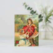 Zu meiner Valentinsgruß-Postkarte Feiertagspostkarte (Stehend Vorderseite)