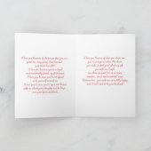 Zu meiner zukünftigen Ehefrau Warum Liebe ich Sie? Karte (Innenseite)