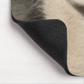 Zu Mittag essendes Lama Mousepad (Ecke)