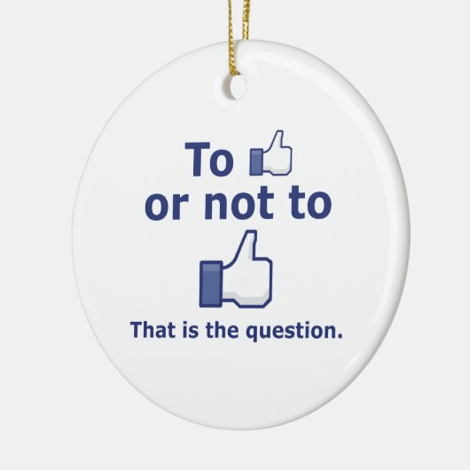 Zu mögen oder nicht mögen keramikornament (Links)