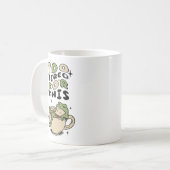 Zu müde für diesen Frosch in Teetasse (Vorderseite Links)