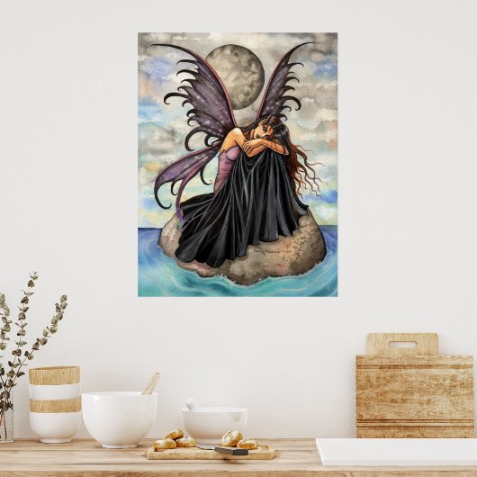 Zu müde für Fly Fairy Poster (Küche)