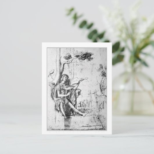 ZU MUSIK POSTKARTE (Stehend Vorderseite)