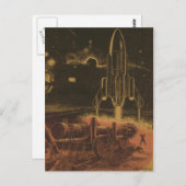 Zu mutig gehen postkarte (Vorne/Hinten)