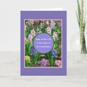 ZU MUTTER MEINER GROSSKINDER/GLÜCKLICHER MUTTER-TA KARTE (Vorderseite)