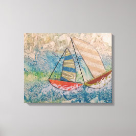 Zu Nah für Comfort gearbeitete Canvas Print Leinwanddruck
