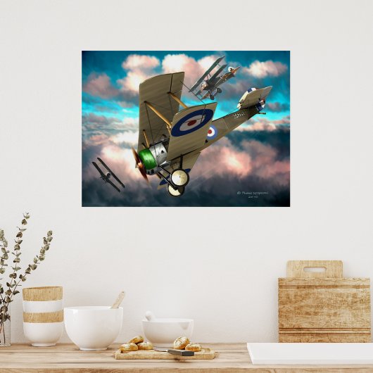 Zu Nah für Komfort Poster (Küche)