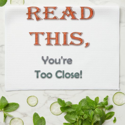 Zu nah handtuch (Gefaltet)