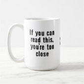 Zu Nah Tasse (Links)