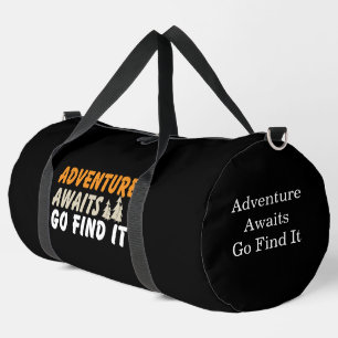 Zu neuen Abenteuern Duffle Bag