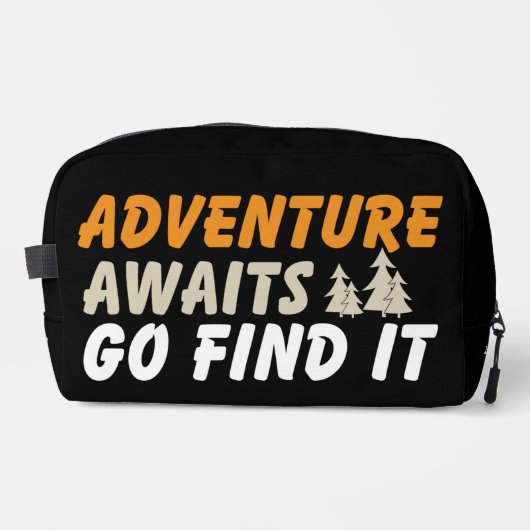 Zu neuen Abenteuern Waschbeutel (Vorderseite)