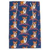 Zu Niedlich Corgi Mittlere Geschenktüte (Vorderseite)