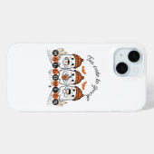 Zu Niedlich, Halloween Ghost Phone Case zu spreche (Rückseite (Horizontal))