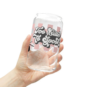 Zu Niedlich, Halloween-Tasse zu sprechen, Hallowee Dosenglas