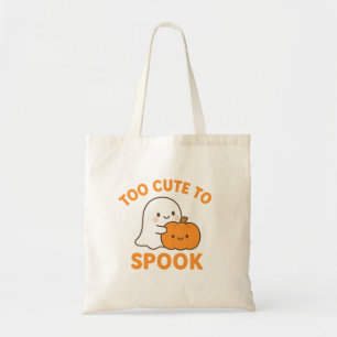 Zu Niedlich, Halloween Tote Bag zu sprechen - Kawa Tragetasche