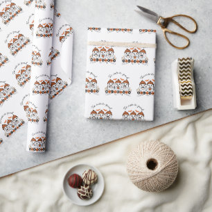 Zu Niedlich, Halloween Wrapping Paper zu verraten Geschenkpapier