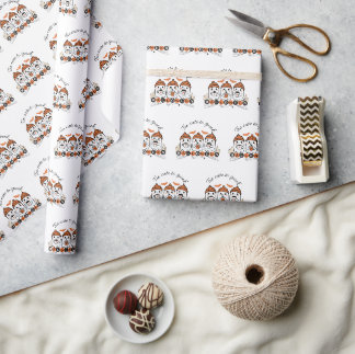 Zu Niedlich, Halloween Wrapping Paper zu verraten Geschenkpapier