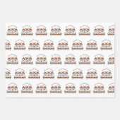 Zu Niedlich, Halloween Wrapping Paper zu verraten Geschenkpapier Set (Vorderseite 2)