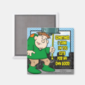 Zu Niedlich Magnet (Vorderseite/Rückseite)