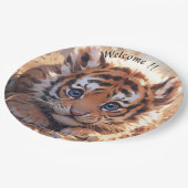 Zu niedlich pappteller (Schrägansicht)