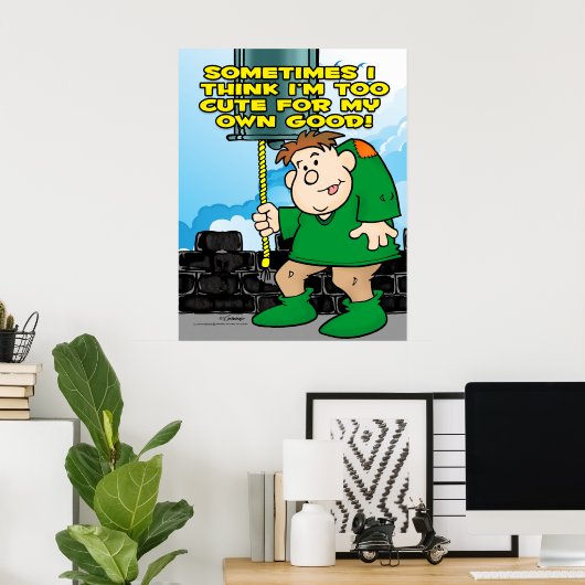 Zu Niedlich Poster (Heimbüro)