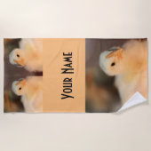 Zu niedlich strandtuch (Vorderseite)