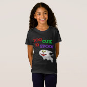 Zu Niedlich, um Adorable Ghost Halloween Design zu T-Shirt (Vorne ganz)