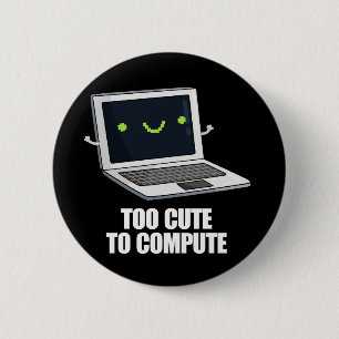 Zu Niedlich, um den "Funny Computer Pun Dark BG" z Button