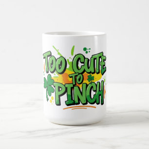 Zu Niedlich, um den St. Patrick's Day Kaffeetasse