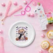 Zu Niedlich, um ein gruseliges Halloween-T-Shirt P Pappteller (Party)