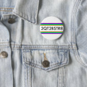 zu Niedlich, um gerade zu sein Button (Beispiel)