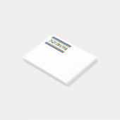 zu Niedlich, um gerade zu sein Post-it Klebezettel (angewinkelt)