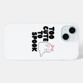 Zu Niedlich, um Halloween-Fall zu sprechen Case-Mate iPhone Hülle (Rückseite (Horizontal))