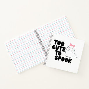 Zu Niedlich, um Halloween-Notebook zu sprechen Notizblock