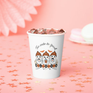 Zu Niedlich, um Halloween-Papier-Cup zu spucken | Pappbecher