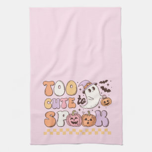 Zu Niedlich, um Halloween zu sprechen Geschirrtuch