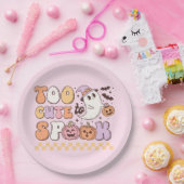 Zu Niedlich, um Halloween zu sprechen Pappteller (Party)