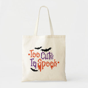 Zu Niedlich, um Halloween zu sprechen Tragetasche