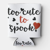 zu niedlich, um Halloween zu verdauen Dosenkühler (Vorderseite)