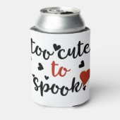 zu niedlich, um Halloween zu verdauen Dosenkühler (Kanne Rückseite)