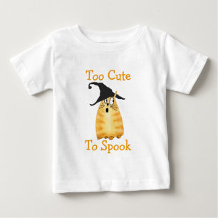 Zu Niedlich, um Hexenkkatzen-Shirt zu sprechen Baby T-shirt
