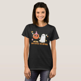 Zu NIEDLICH, um lustige niedliche Geisterhalle zu T-Shirt