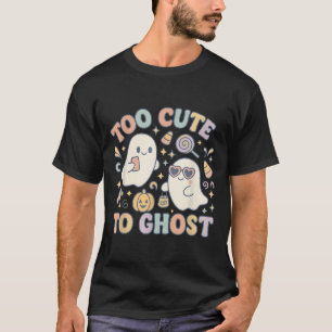 Zu Niedlich, um Pastel Halloween Retro Fall Aest z T-Shirt